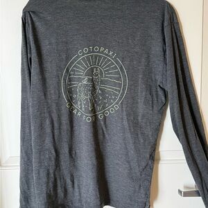 Cotopaxi Men's Charcoal Long Sleeve Tee